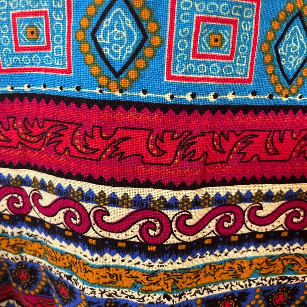 Colorful Patterned Overalls - Picture 2 of 4